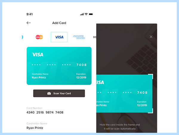 Add in card ячеек, их