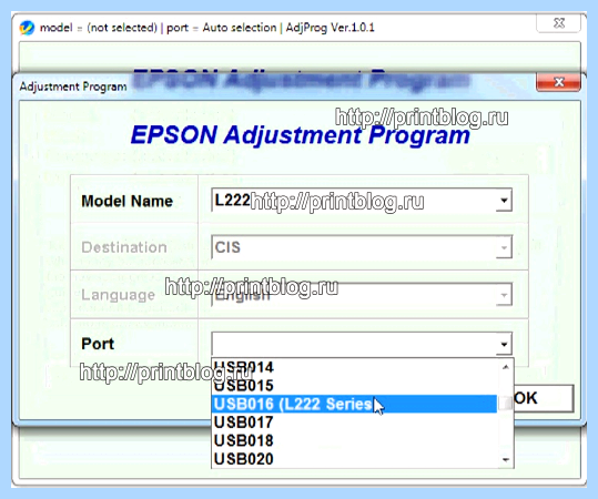 Adjustment program epson l132 l222