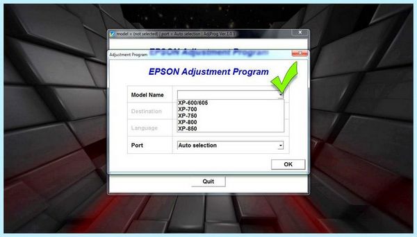 Adjustment program epson l132 (adjustment, program, epson, l132, Adjustment Program) Adjustment program epson l132
