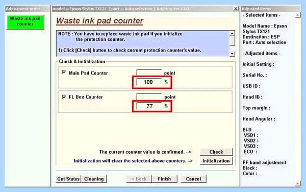 Adjustment program epson l222 (adjustment, program, epson, l222) Adjustment program epson l222