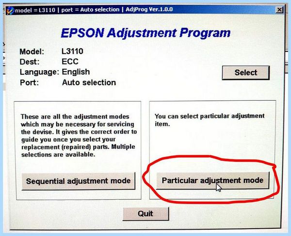 Adjustment program epson l3150 торрент