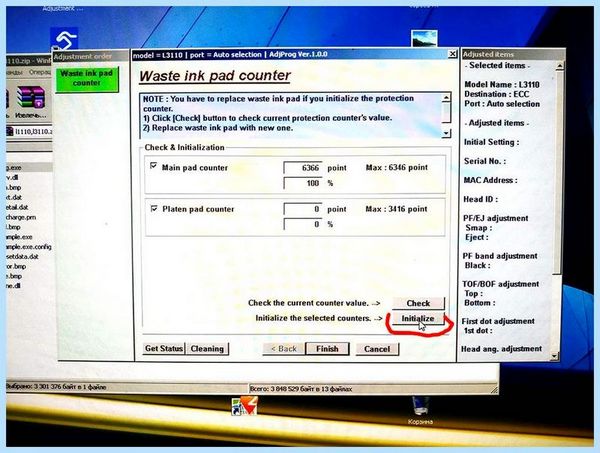 Adjustment program epson l3150 торрент