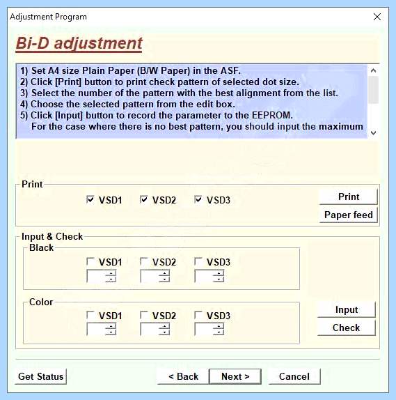 Adjustment program epson l364