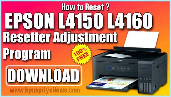 Adjustment program epson l4150 скачать бесплатно