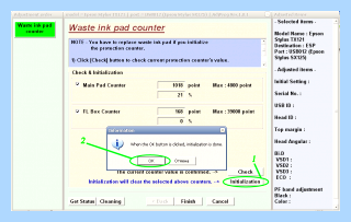 Adjustment program for epson