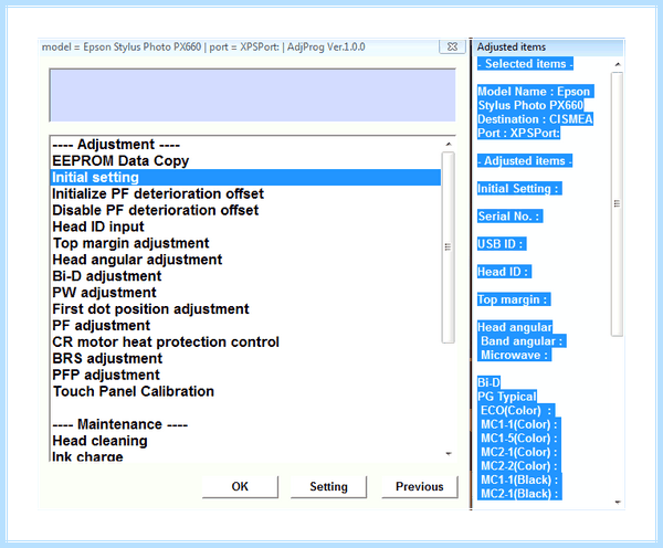 Adjustment program скачать (adjustment, program, скачать, Stylus Photo) Adjustment program скачать