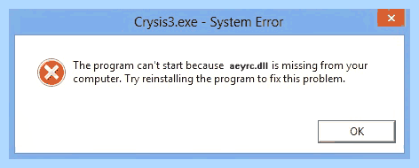 Aeyrc dll скачать драйвер
