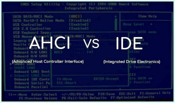 Ahci и ide