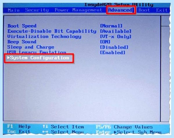 Ahci на ide (ahci, параметр AHCI, Secure Boot, Controller Mode) Ahci на ide