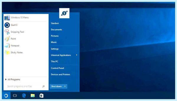 Start windows 10