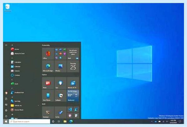 Start windows 10