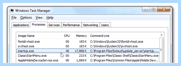 Startup exe что это
