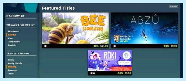 Steam поиск игр