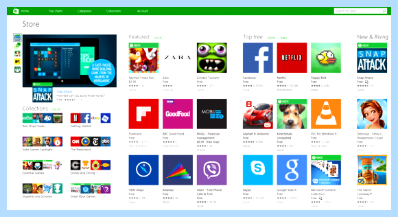 Store windows 10