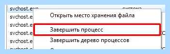 Svchost exe windows 7