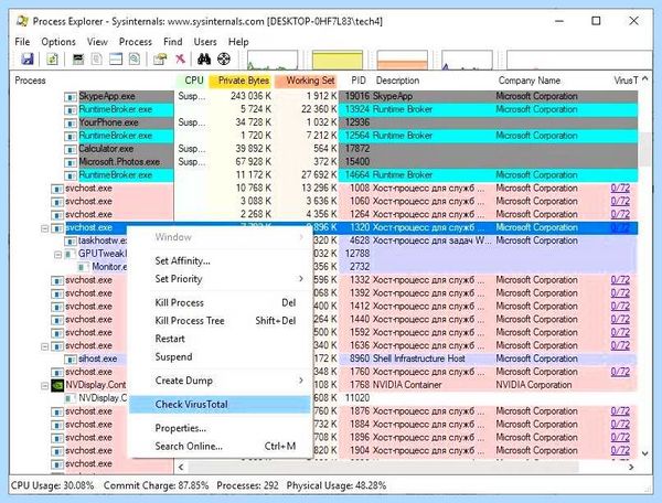Svchost exe windows 7