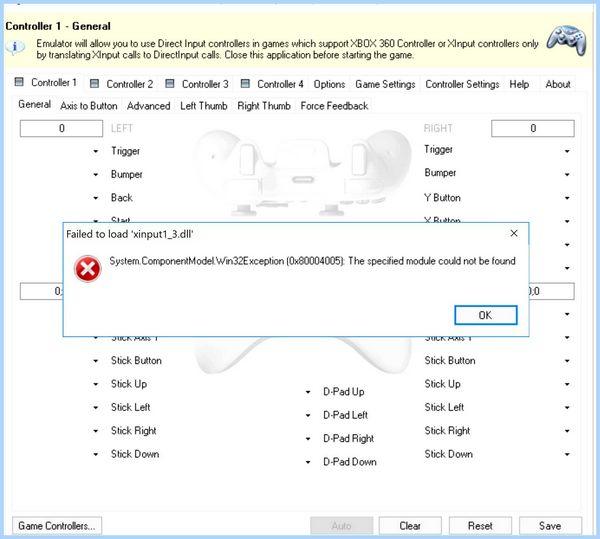System componentmodel win32exception 0x80004005 x360ce