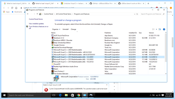 System componentmodel win32exception 0x80004005 x360ce