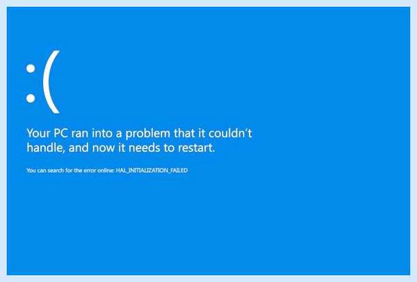 System error windows