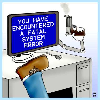 System fatal error (system, fatal, error, error message, fatal system) System fatal error