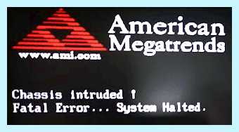 System halted что это (system, halted, Chassis Intrusion, открытия корпуса) System halted что это