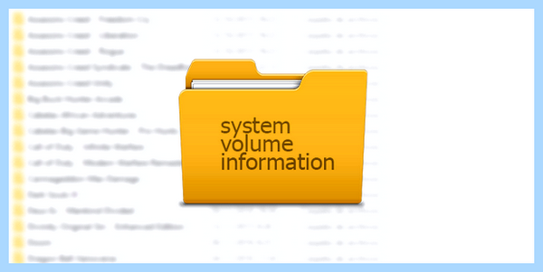 System volume information