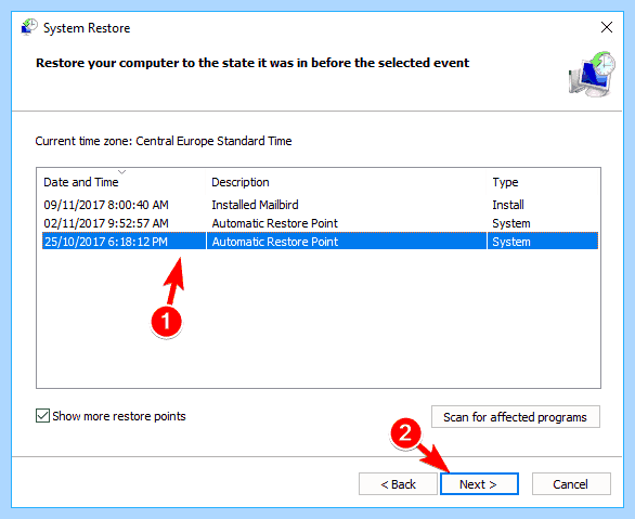 System32 config system поврежден windows 10