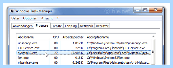 System32 net exe