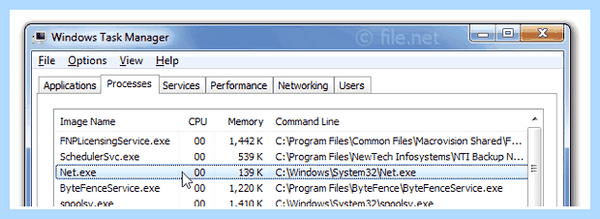 System32 net exe