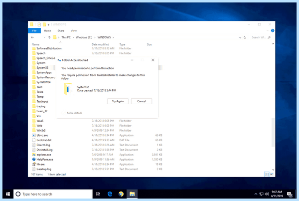 System32 windows 10