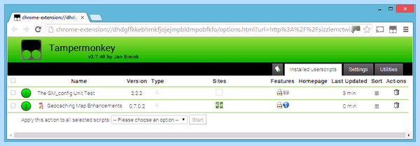 Tampermonkey для chrome