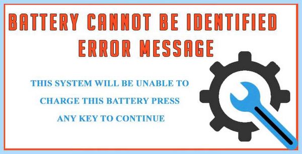 The battery cannot be identified dell (battery, cannot, identified, dell) The battery cannot be identified dell