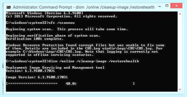 The file is corrupt