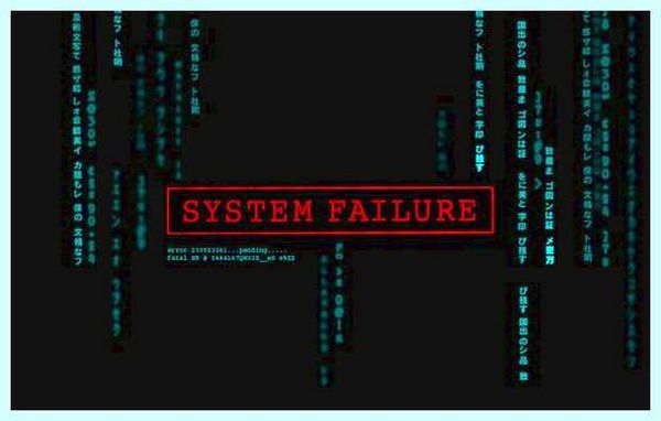 The system failed (system, failed, system failed, Блок питания, можно будет, Ошибка запуске) The system failed