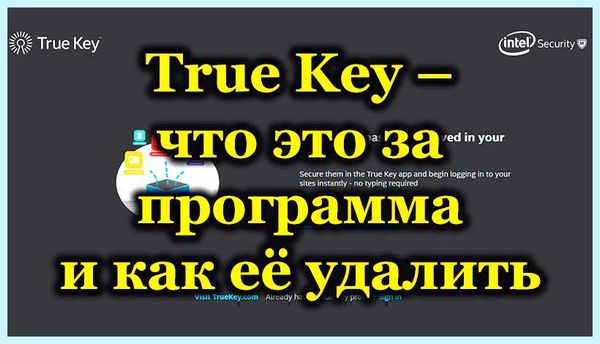 True key это (true, программа True, True программа, True компьютера) True key это