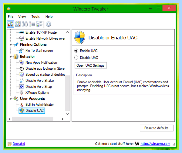 Turn off windows uac (turn, windows, учетных записей, контроля учетных, меню «Пуск», «Панель управления») Turn off windows uac