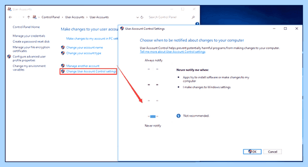 Uac windows 10
