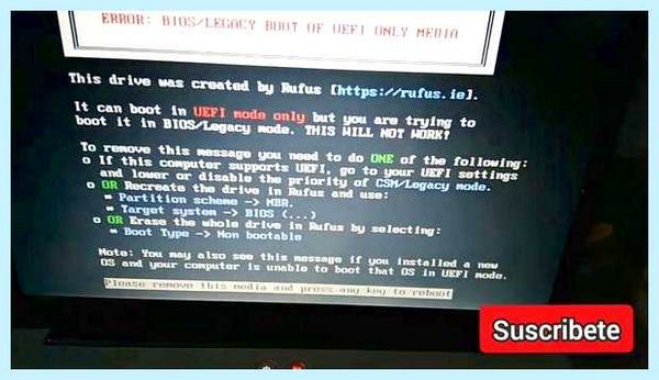 Uefi boot only