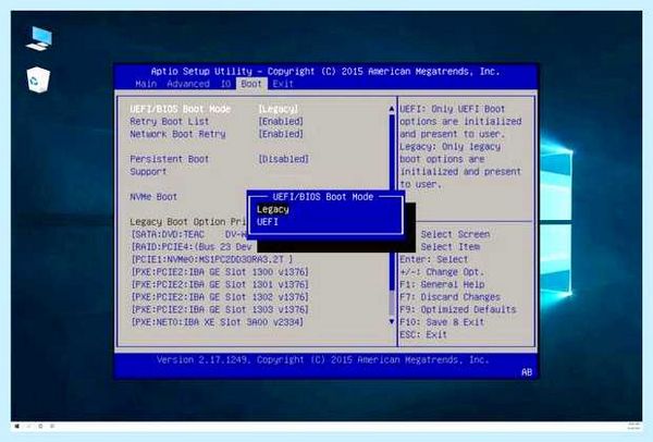 Uefi only media
