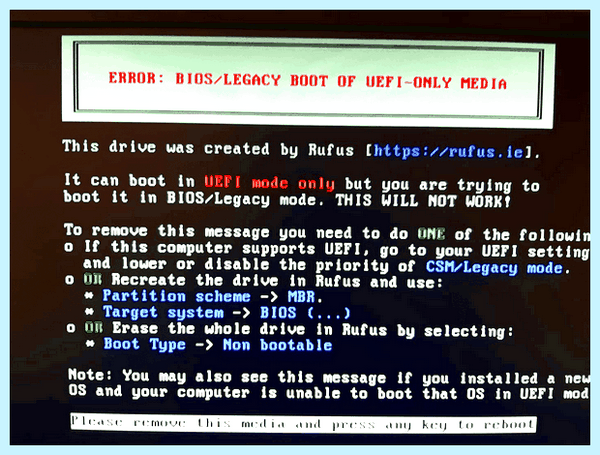Uefi only media