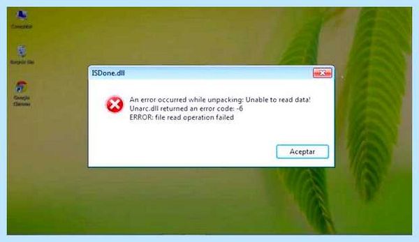 Unarc dll вернул код ошибки как исправить