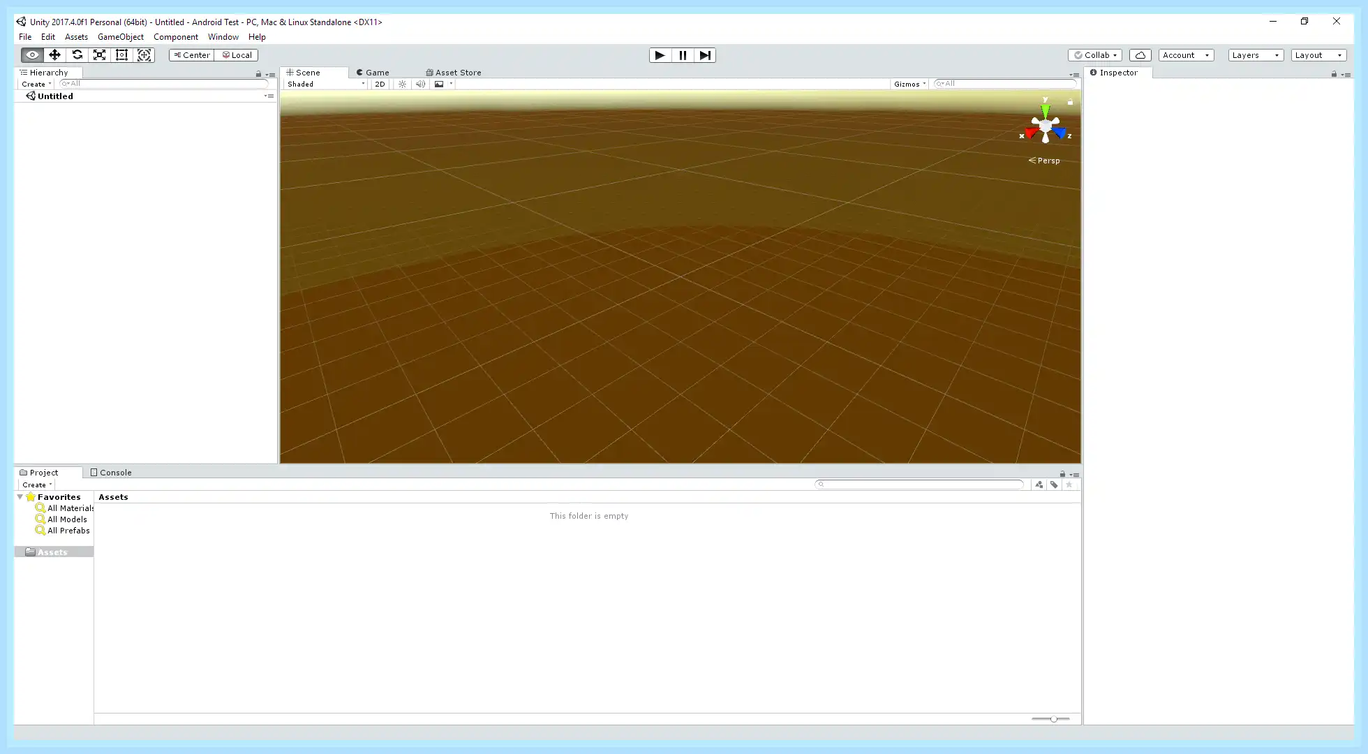 Unity как запустить игру