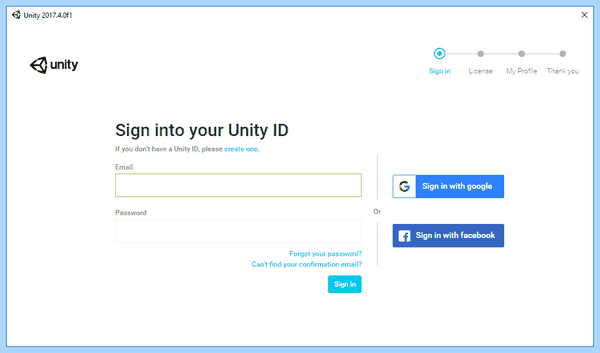 Unity как запустить игру