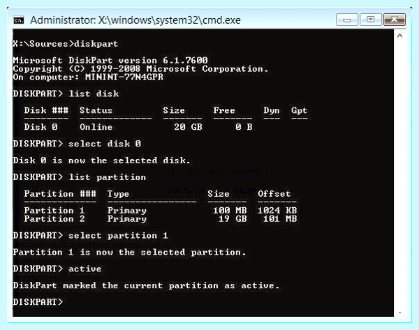 Unmountable boot volume 0x000000ed