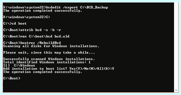 Unmountable boot volume 0x000000ed