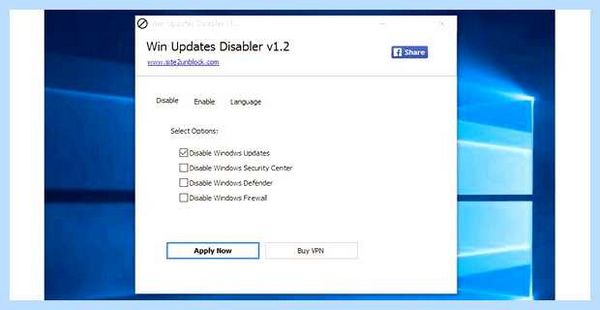 Update disabler скачать