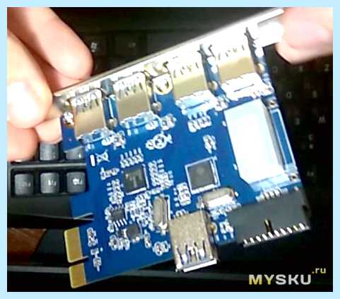 Usb 3 плата расширения
