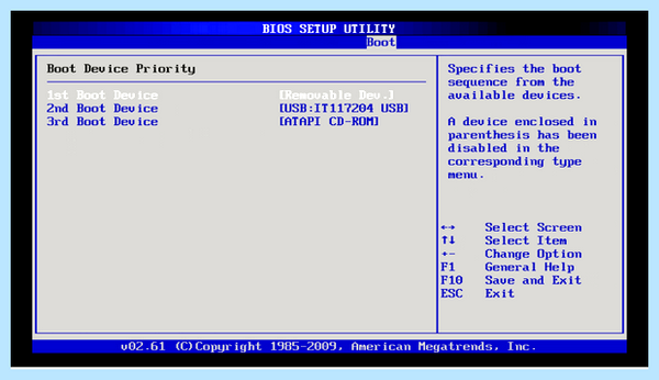 Usb boot device
