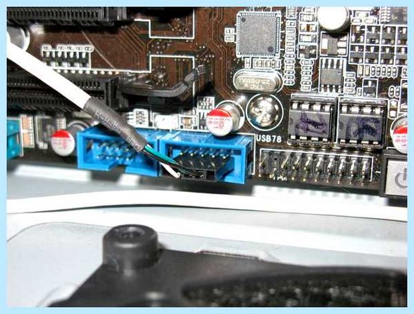 Usb к материнской плате