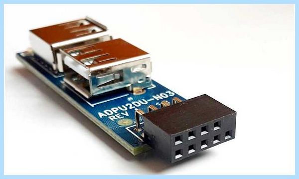 Usb подключение к материнской плате